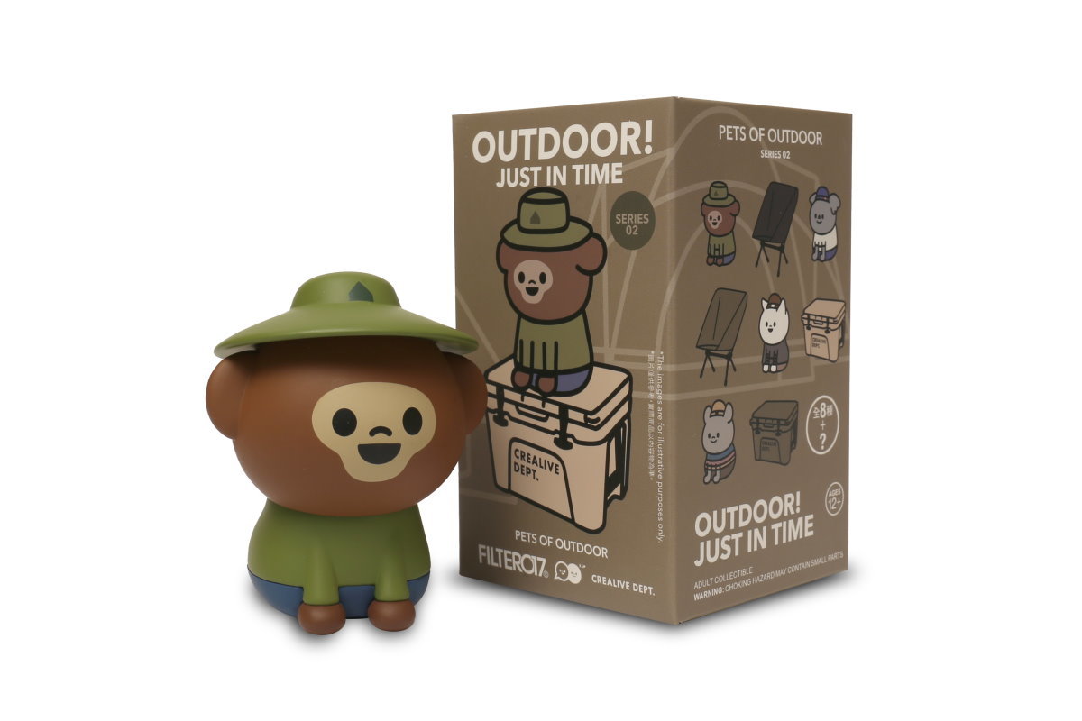 XAP ✕ Filter017® ✕ Crealive Dept. 一起露營囉 聯名玩具好評再登場!