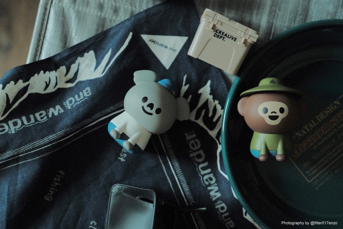 XAP ✕ Filter017® ✕ Crealive Dept. 一起露營囉 聯名玩具好評再登場!