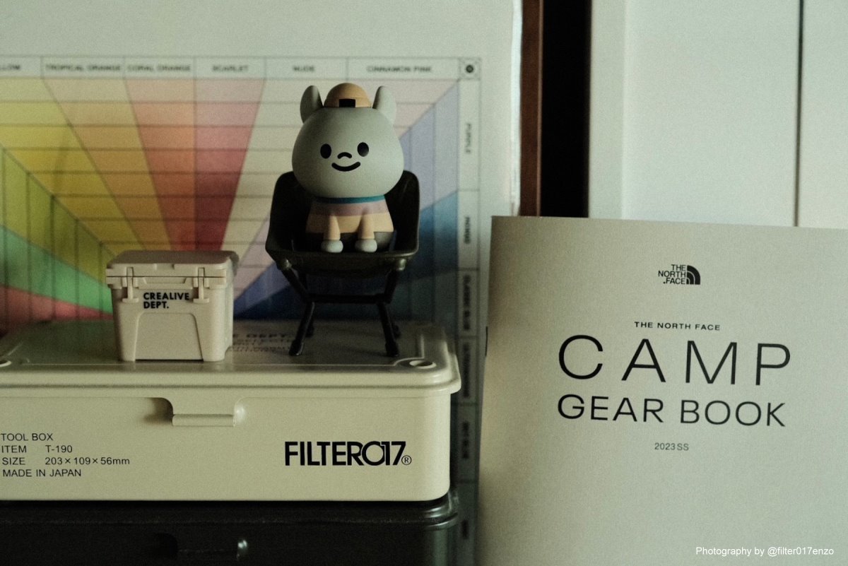 XAP ✕ Filter017® ✕ Crealive Dept. 一起露營囉 聯名玩具好評再登場!