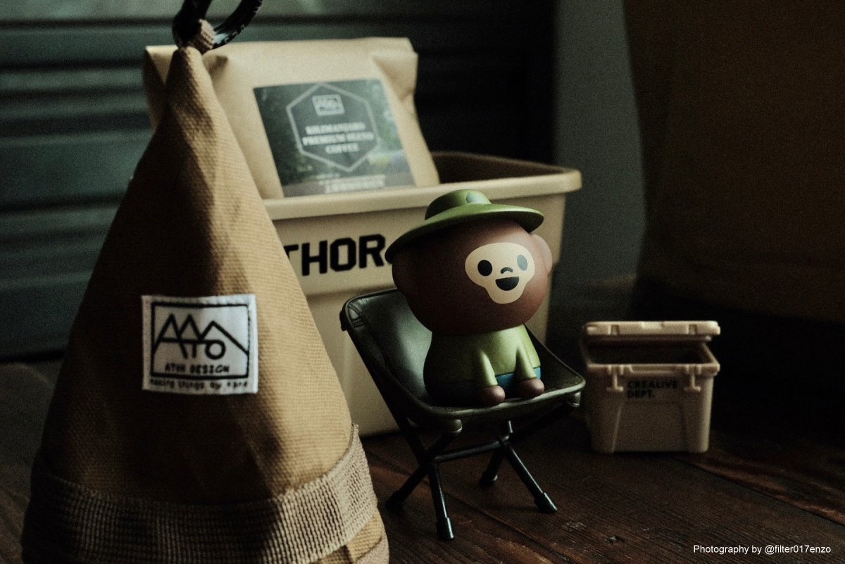 XAP ✕ Filter017® ✕ Crealive Dept. 一起露營囉 聯名玩具好評再登場!