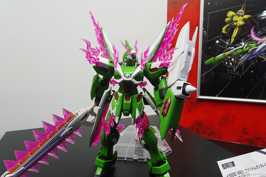 再現多種強化武裝『ROBOT魂 幽靈鋼彈V2/V2改 互換組合包』試作品公開!