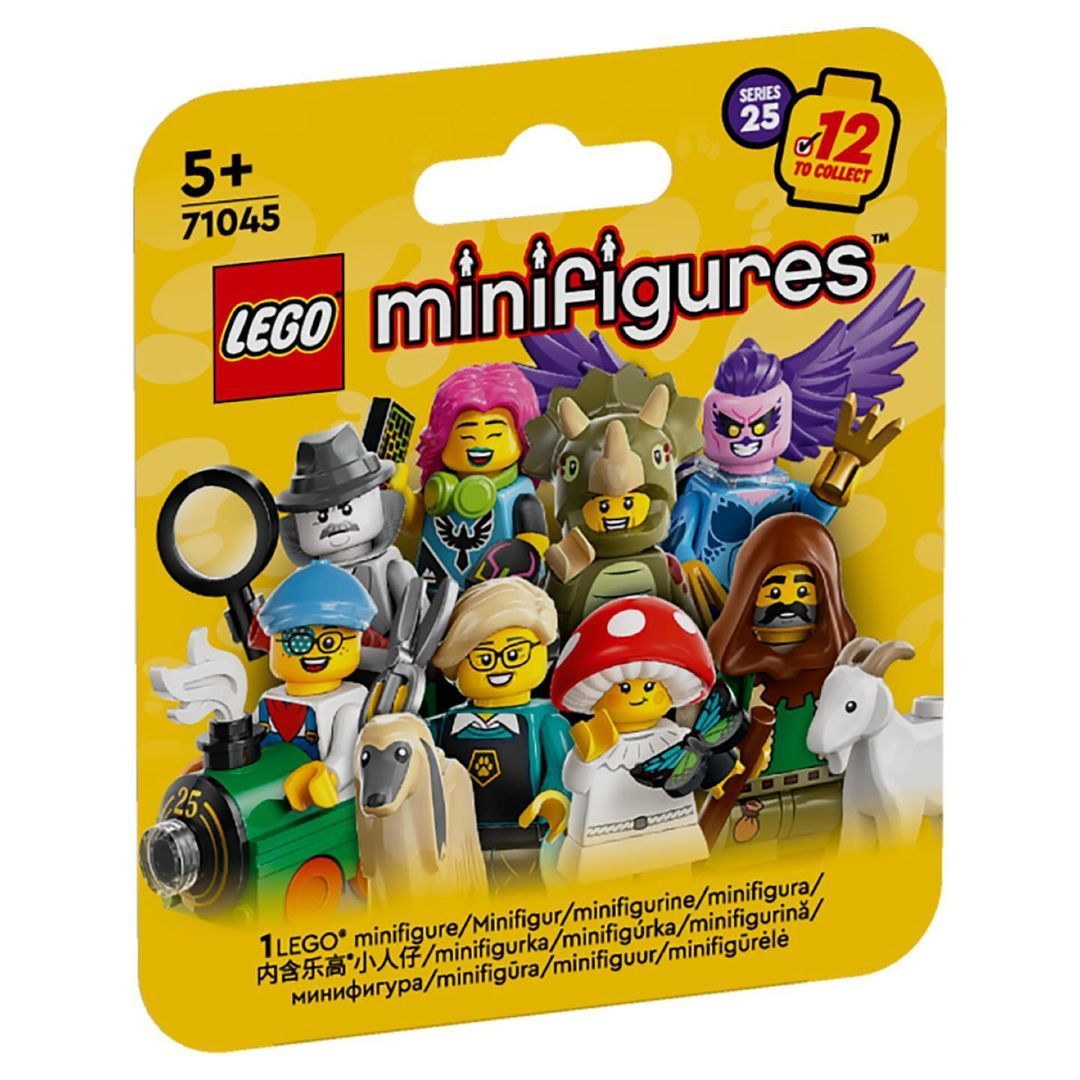 LEGO 71045「樂高人偶抽抽包第二十五彈」三角龍人、蘑菇女孩可愛現身，還有新造型強勢回歸的蝙蝠領主！