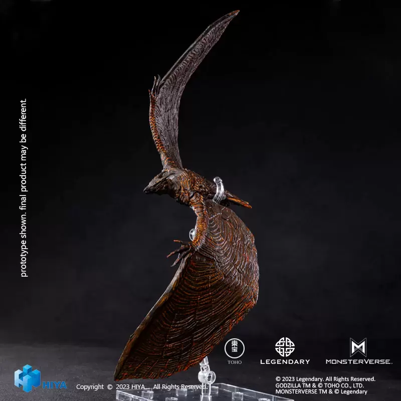 HIYA TOYS『EXQUISITE BASIC系列 拉頓 焰魔』6 吋可動模型 雙翼螢光塗裝實現熾熱岩漿效果！