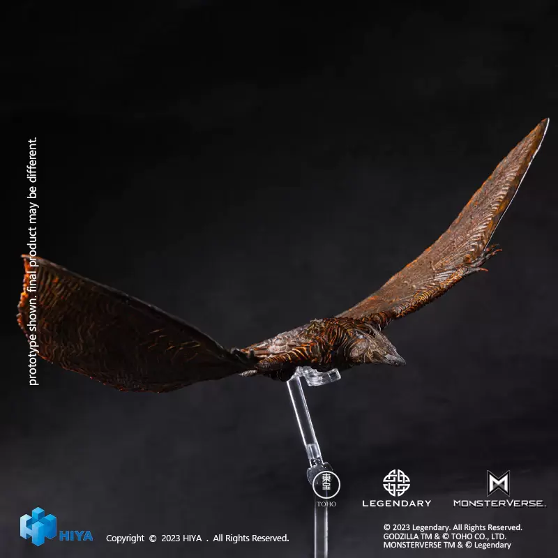 HIYA TOYS『EXQUISITE BASIC系列 拉頓 焰魔』6 吋可動模型 雙翼螢光塗裝實現熾熱岩漿效果！