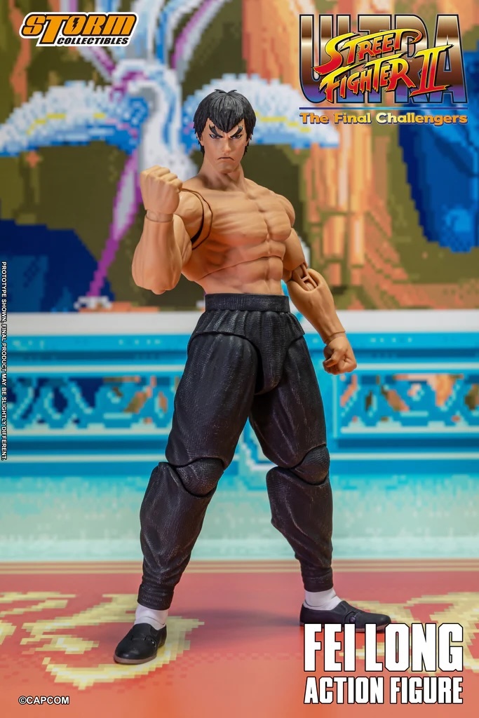 熾炎烈火之龍!STORM COLLECTIBLES《究極快打旋風2》飛龍 Fei Long
