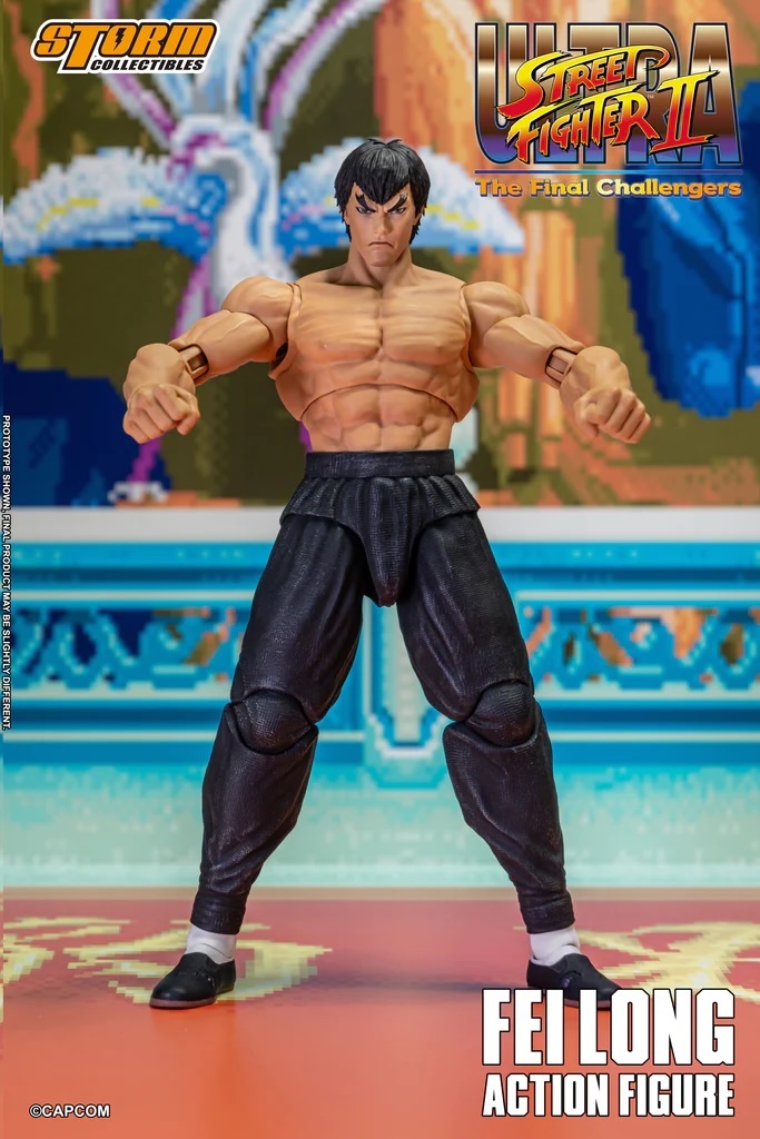 熾炎烈火之龍!STORM COLLECTIBLES《究極快打旋風2》飛龍 Fei Long