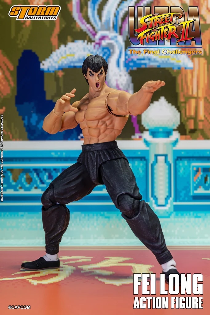 熾炎烈火之龍!STORM COLLECTIBLES《究極快打旋風2》飛龍 Fei Long
