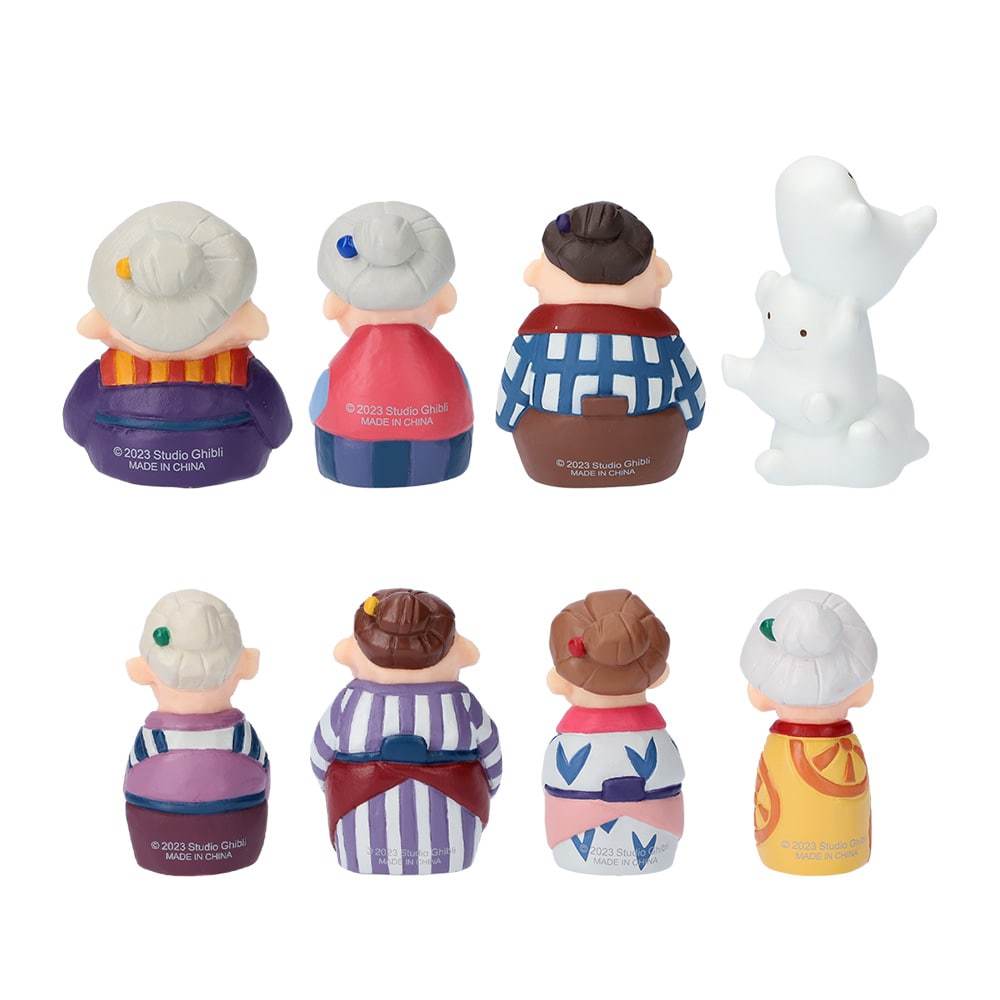 橡子共和國『蒼鷺與少年 手指偶套組』收錄七位老婆婆木偶與超可愛的哇啦哇啦!