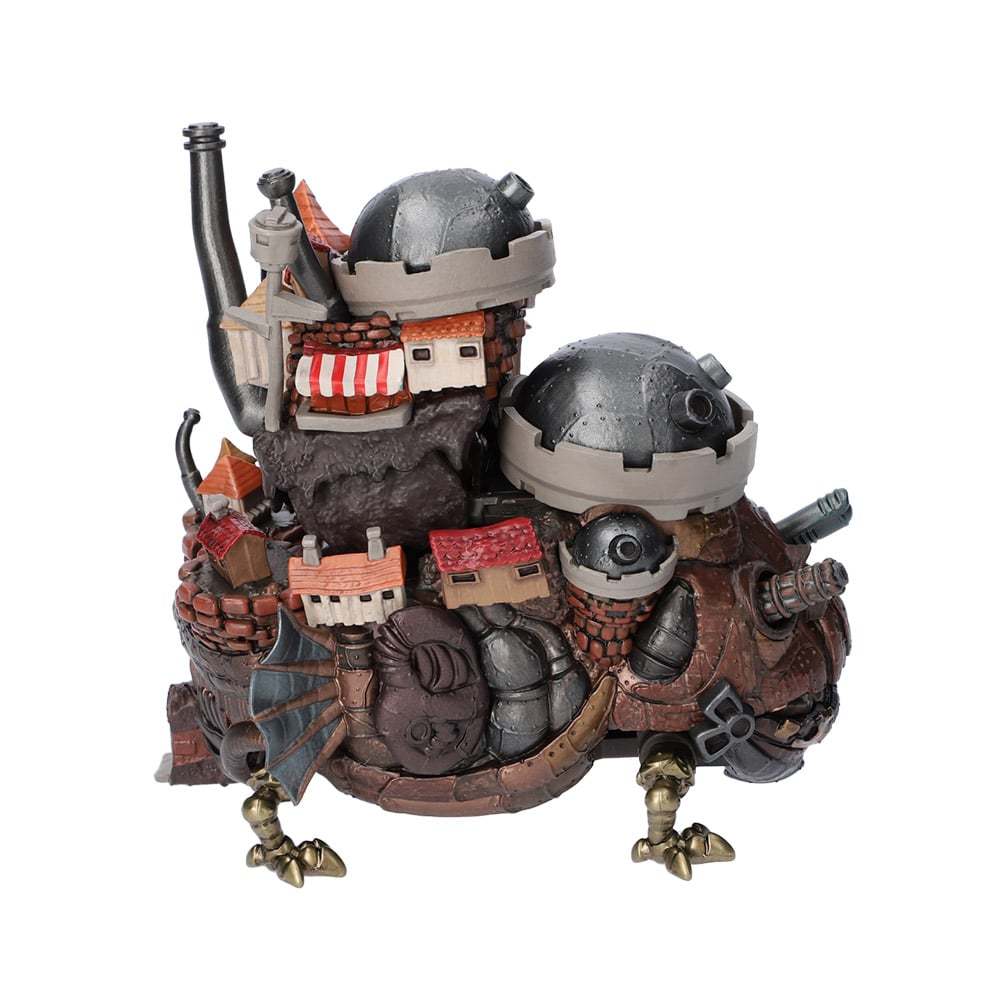 橡子共和國『會移動的霍爾的移動城堡』實現歪歪扭扭的走動姿勢、嘴裡還有發光的卡西法！