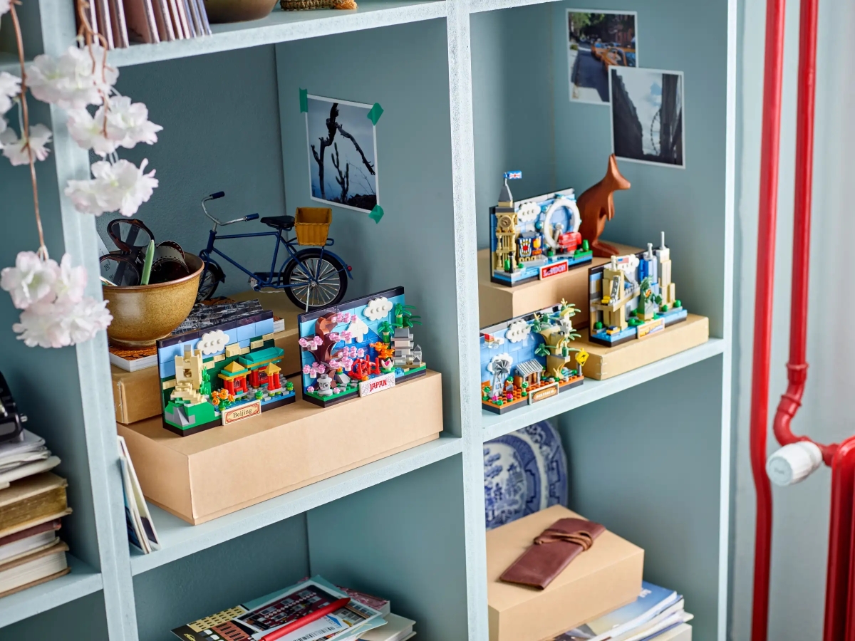 LEGO 40713 創意系列「日本明信片」頂部積雪的富士山!(Japan Postcard)