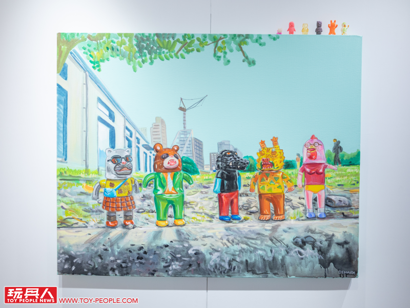 Dehara Yukinori 個展【Character Portrait】at The little hut & Paradise 現場報導 一次窺見兩種創作面貌的連動展覽!