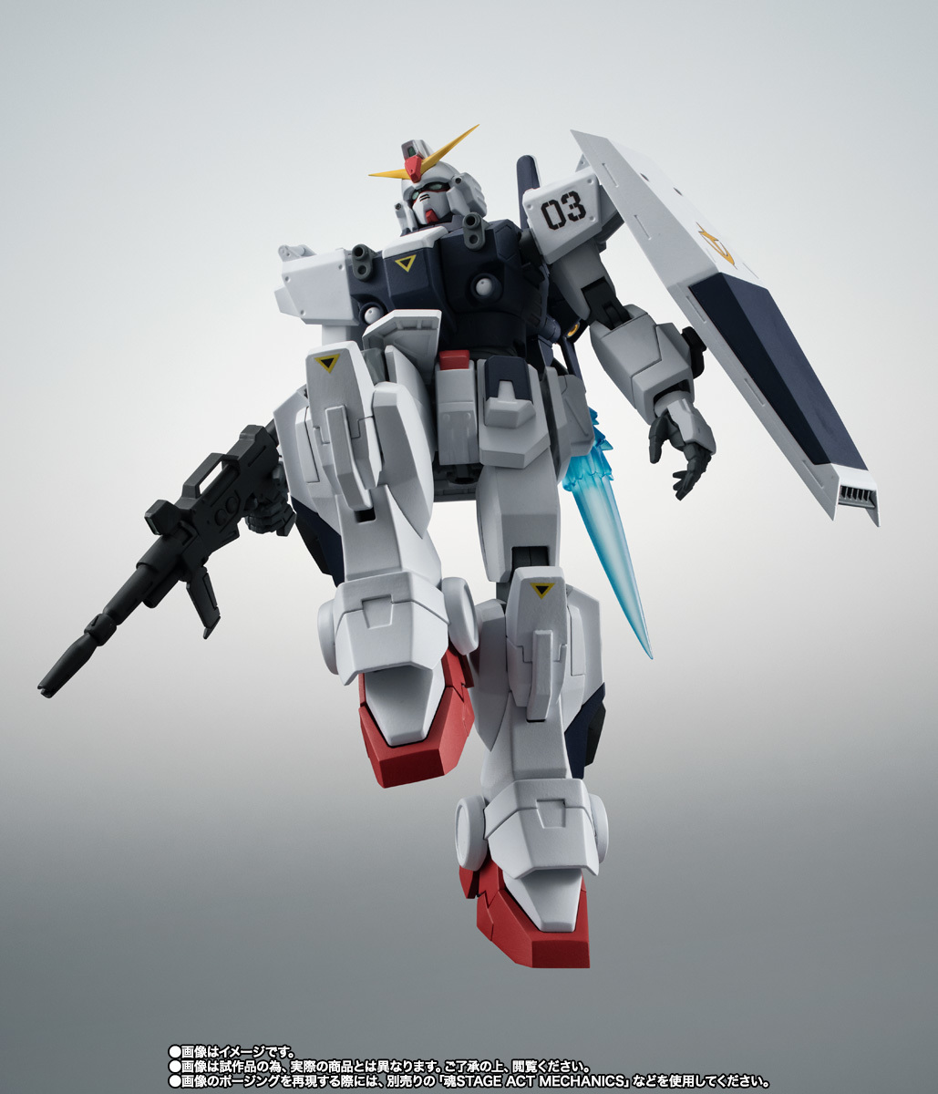 可換裝陸戰、宇宙戰規格『ROBOT魂 蒼藍命運3號機 ver. A.N.I.M.E.』豐富特效再現 EXAM 啟動姿態!