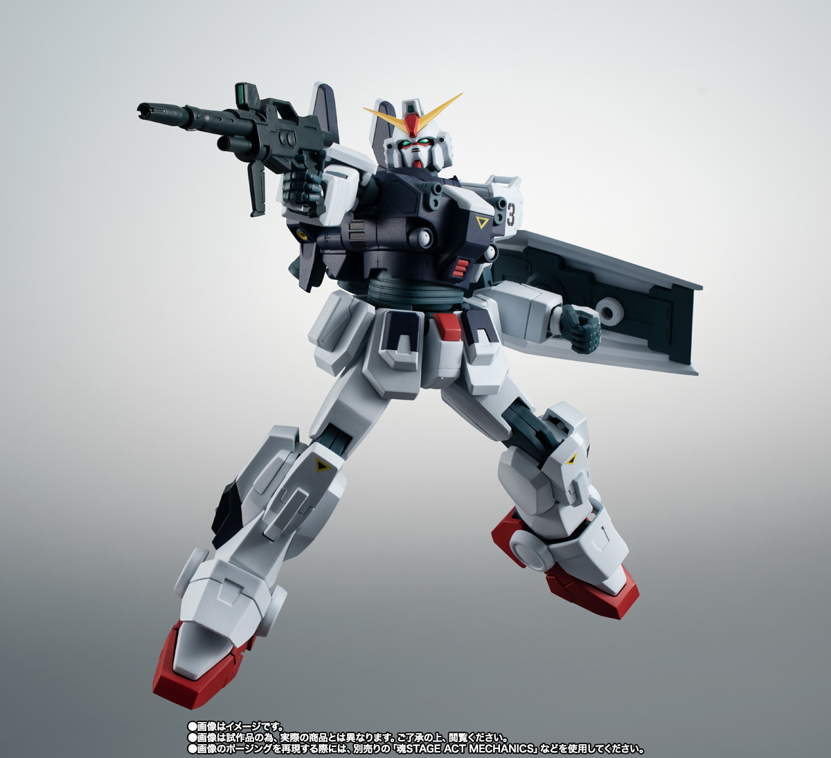 可換裝陸戰、宇宙戰規格『ROBOT魂 蒼藍命運3號機 ver. A.N.I.M.E.』豐富特效再現 EXAM 啟動姿態!