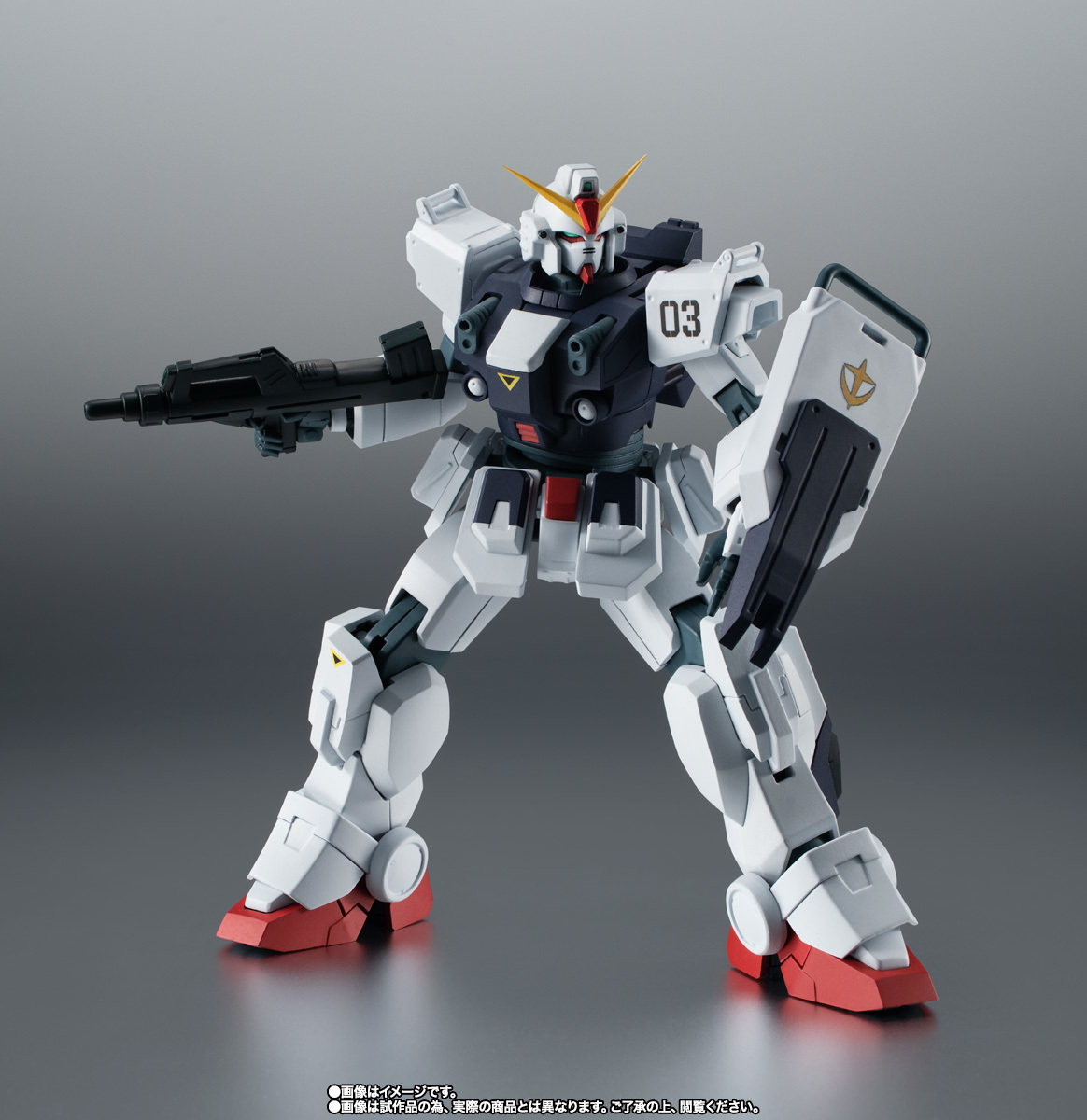 可換裝陸戰、宇宙戰規格『ROBOT魂 蒼藍命運3號機 ver. A.N.I.M.E.』豐富特效再現 EXAM 啟動姿態!