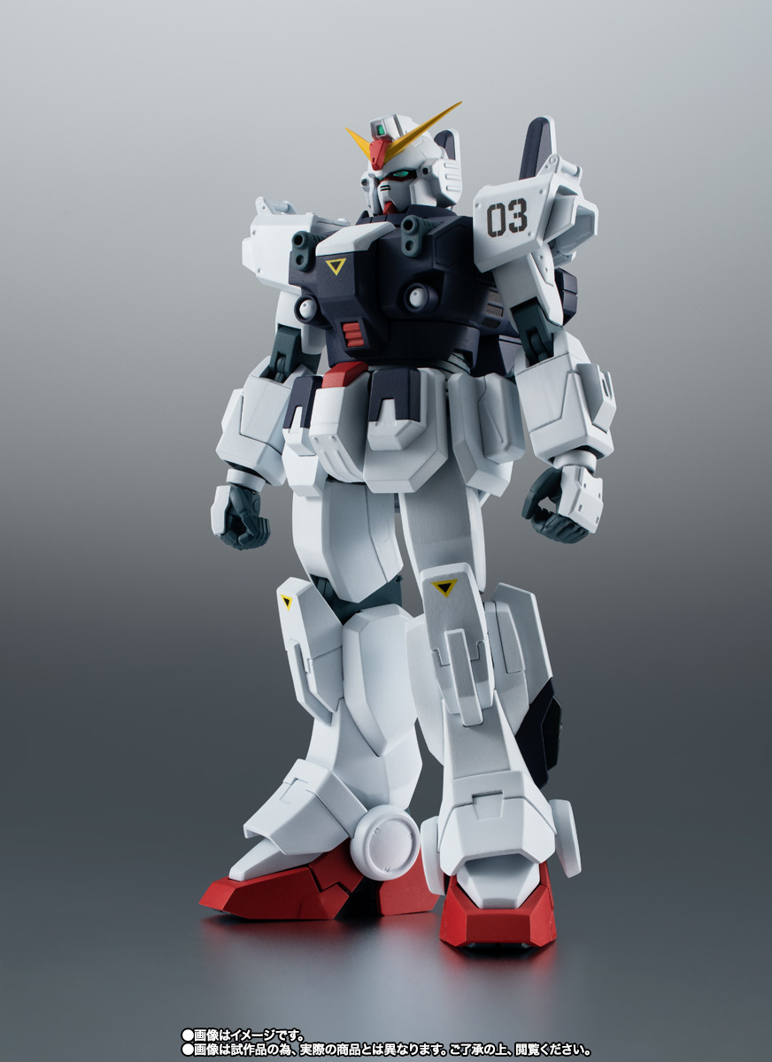可換裝陸戰、宇宙戰規格『ROBOT魂 蒼藍命運3號機 ver. A.N.I.M.E.』豐富特效再現 EXAM 啟動姿態!
