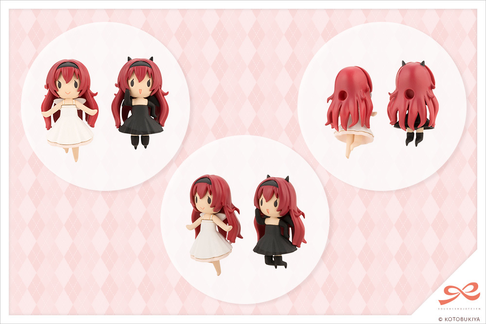 罪惡的零食與宅物配件『創彩少女庭園 課餘配件 天使與惡魔的誘惑套組』再現艾瑪的日常生活！