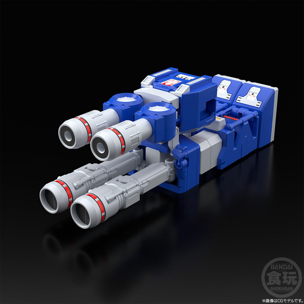 鳥人戰隊噴射人三號機器人『SMP 迪特拉小子』可再現迪特拉火箭砲變形合體機構！