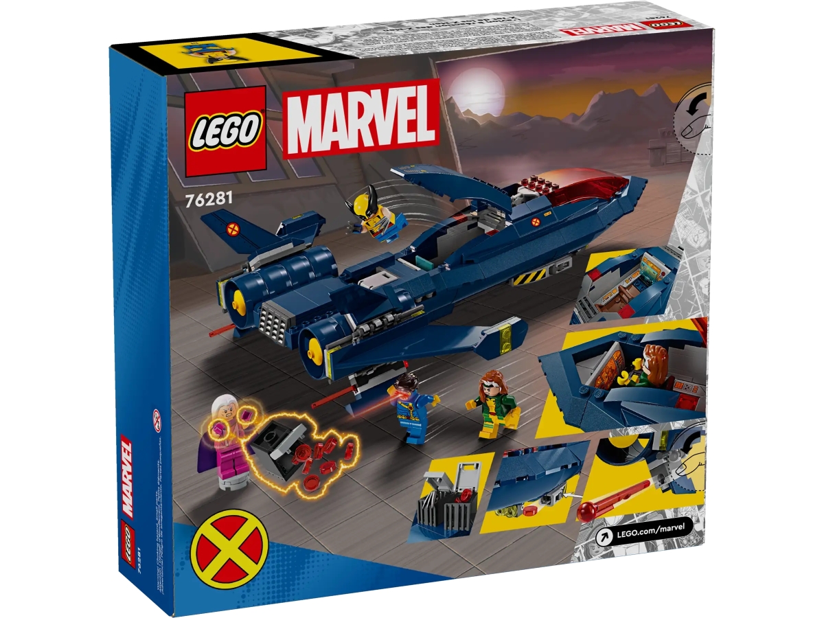 LEGO 76275~76282 MARVEL 主題將在 2024 年 1 月發售的 8 款新作 超帥 X噴射機現身!