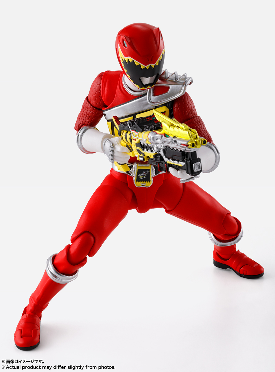 S.H.Figuarts 真骨彫製法『獸電戰隊強龍者 強龍紅』靈活可動再現劇中變身、戰鬥姿勢!