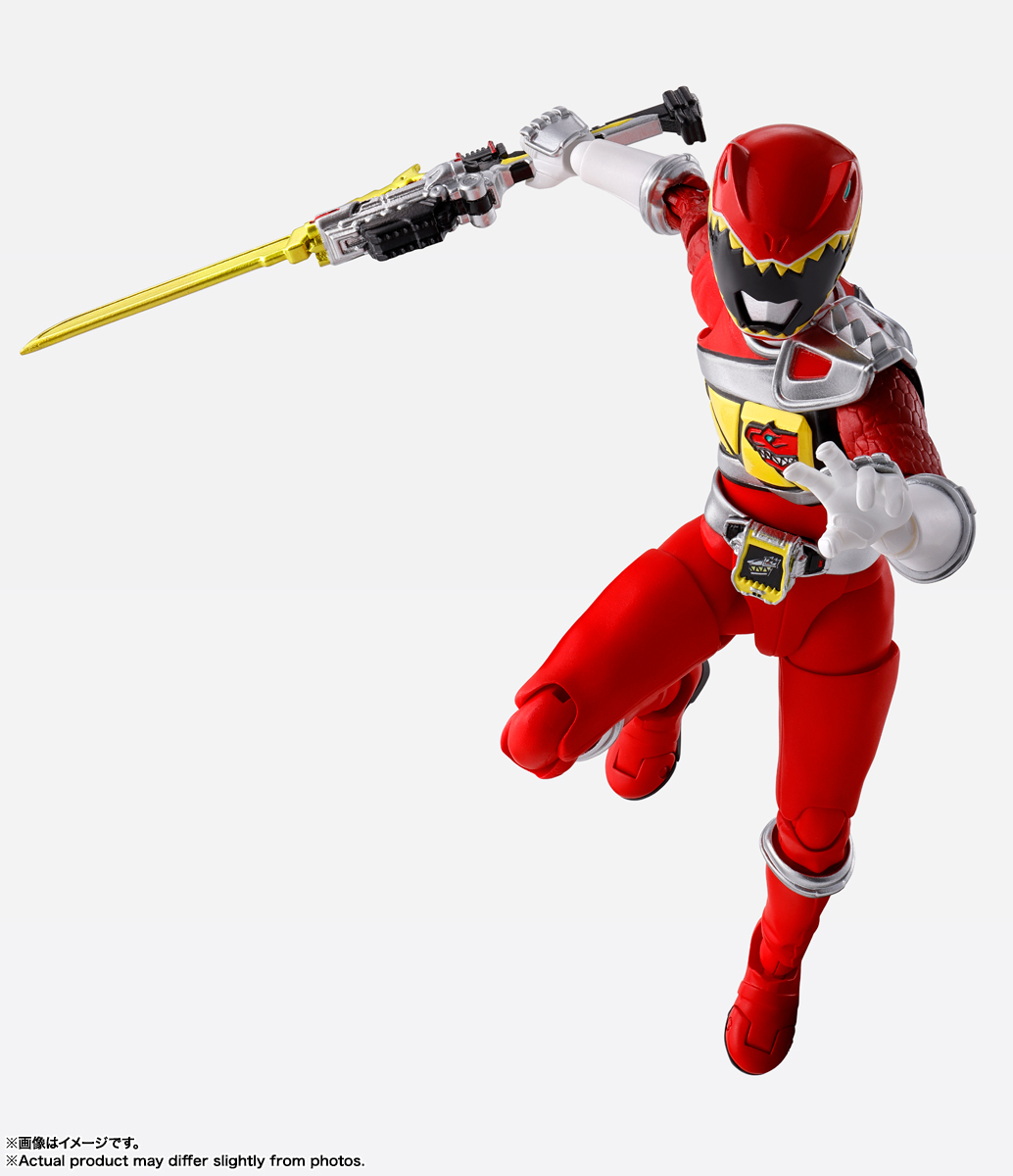 S.H.Figuarts 真骨彫製法『獸電戰隊強龍者 強龍紅』靈活可動再現劇中變身、戰鬥姿勢!