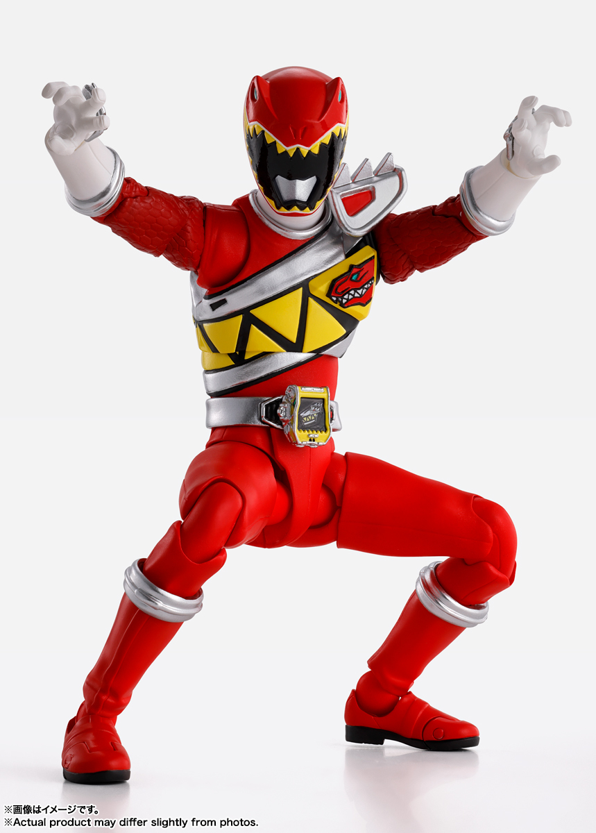 S.H.Figuarts 真骨彫製法『獸電戰隊強龍者 強龍紅』靈活可動再現劇中變身、戰鬥姿勢!