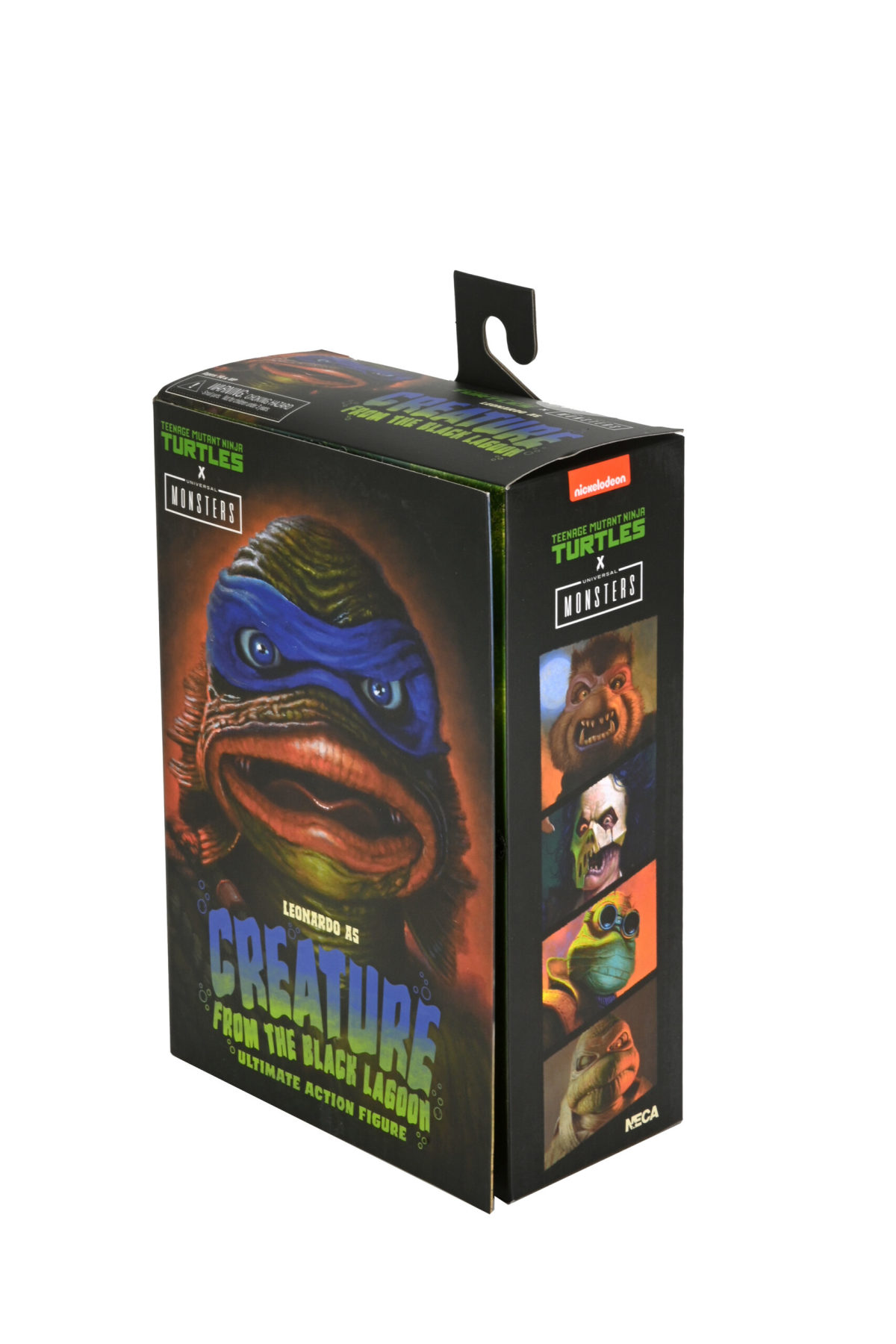 NECA 環球怪物×忍者龜「半魚人李奧納多」7 吋可動人偶(Ultimate Leonardo as the Creature)