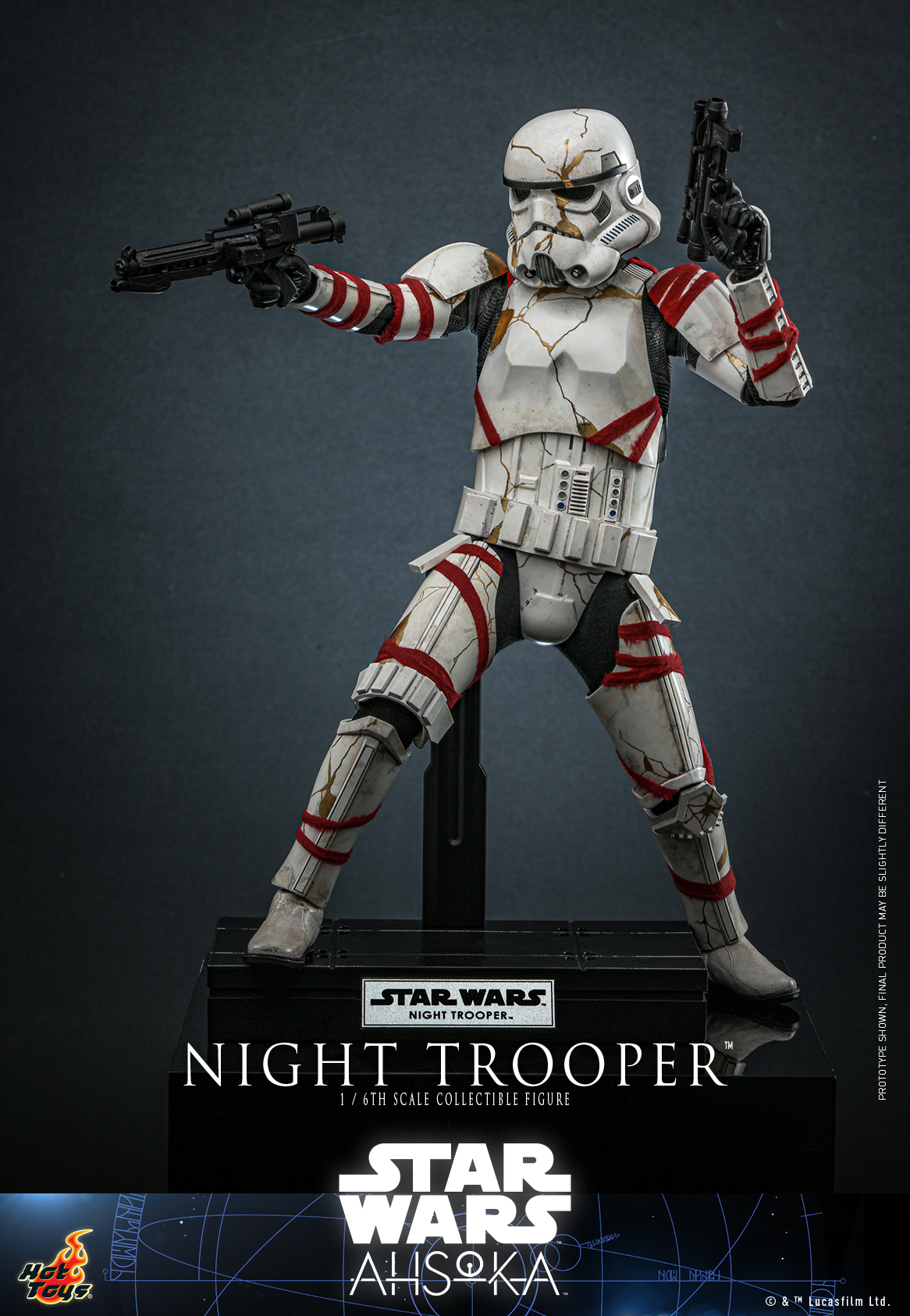 Hot Toys《亞蘇卡》暗夜風暴兵(Night Trooper)1/6 比例收藏級人偶 永不倒下的不死軍團襲來!