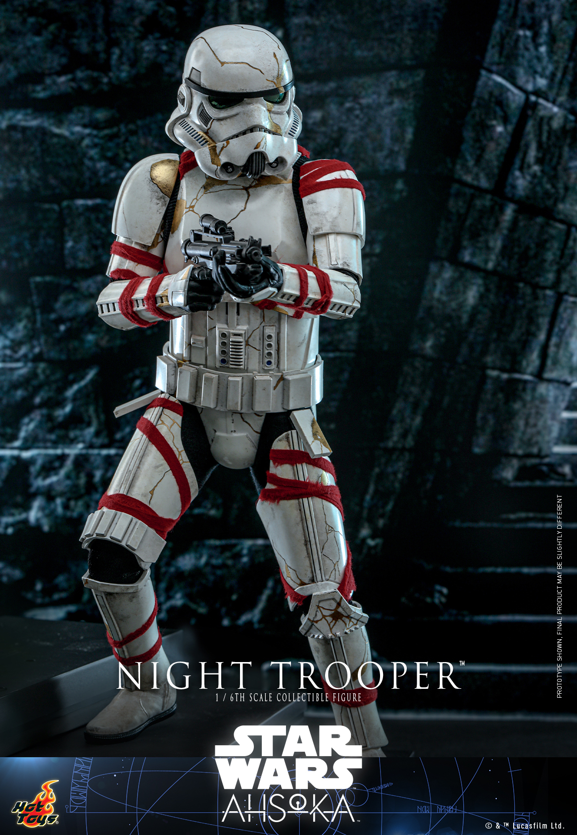 Hot Toys《亞蘇卡》暗夜風暴兵(Night Trooper)1/6 比例收藏級人偶 永不倒下的不死軍團襲來!