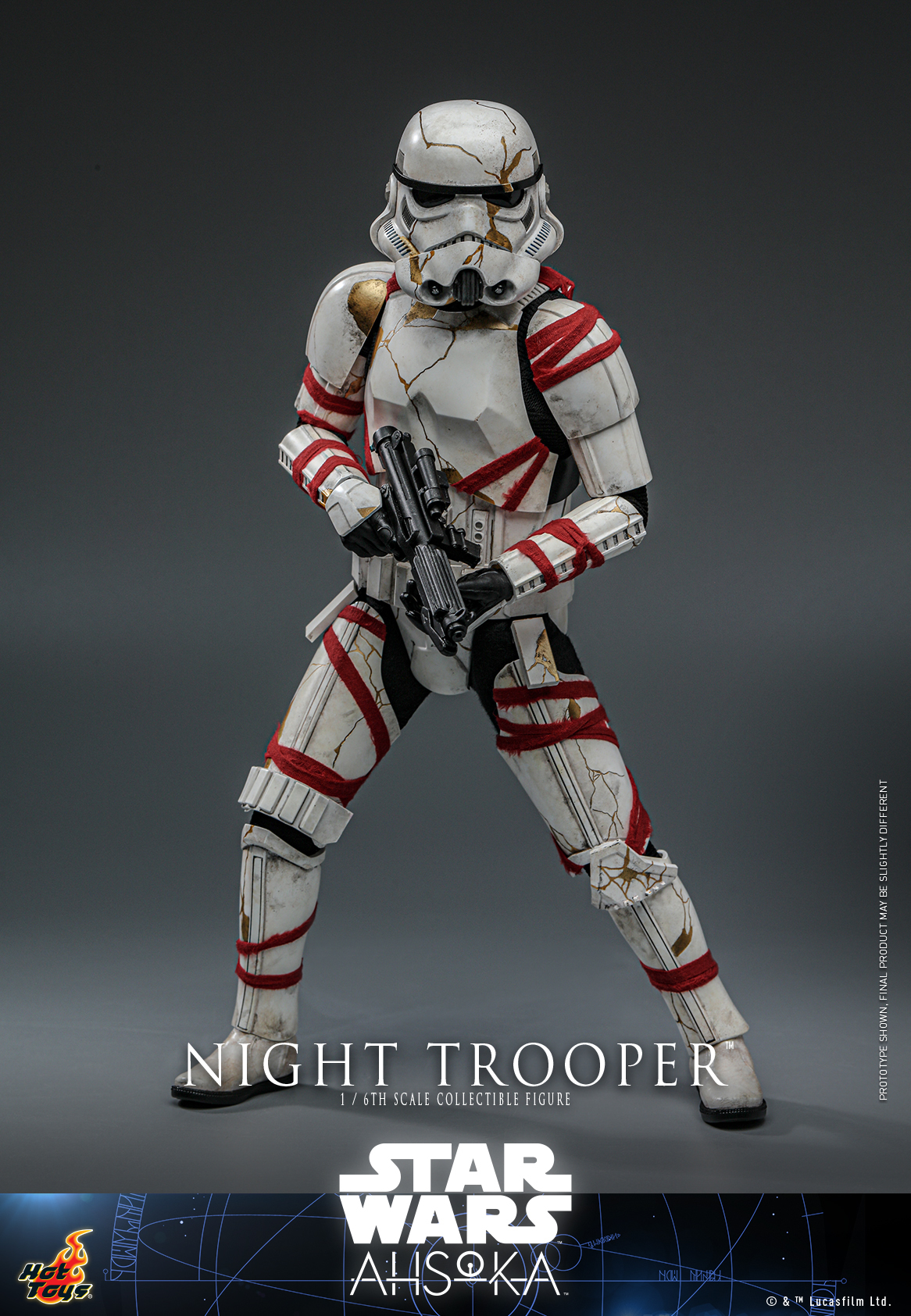 Hot Toys《亞蘇卡》暗夜風暴兵(Night Trooper)1/6 比例收藏級人偶 永不倒下的不死軍團襲來!