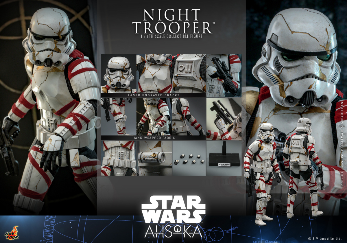 Hot Toys《亞蘇卡》暗夜風暴兵(Night Trooper)1/6 比例收藏級人偶 永不倒下的不死軍團襲來!