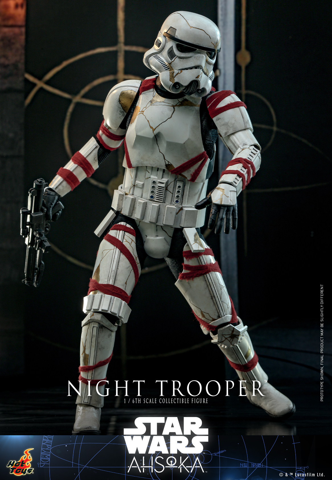 Hot Toys《亞蘇卡》暗夜風暴兵(Night Trooper)1/6 比例收藏級人偶 永不倒下的不死軍團襲來!