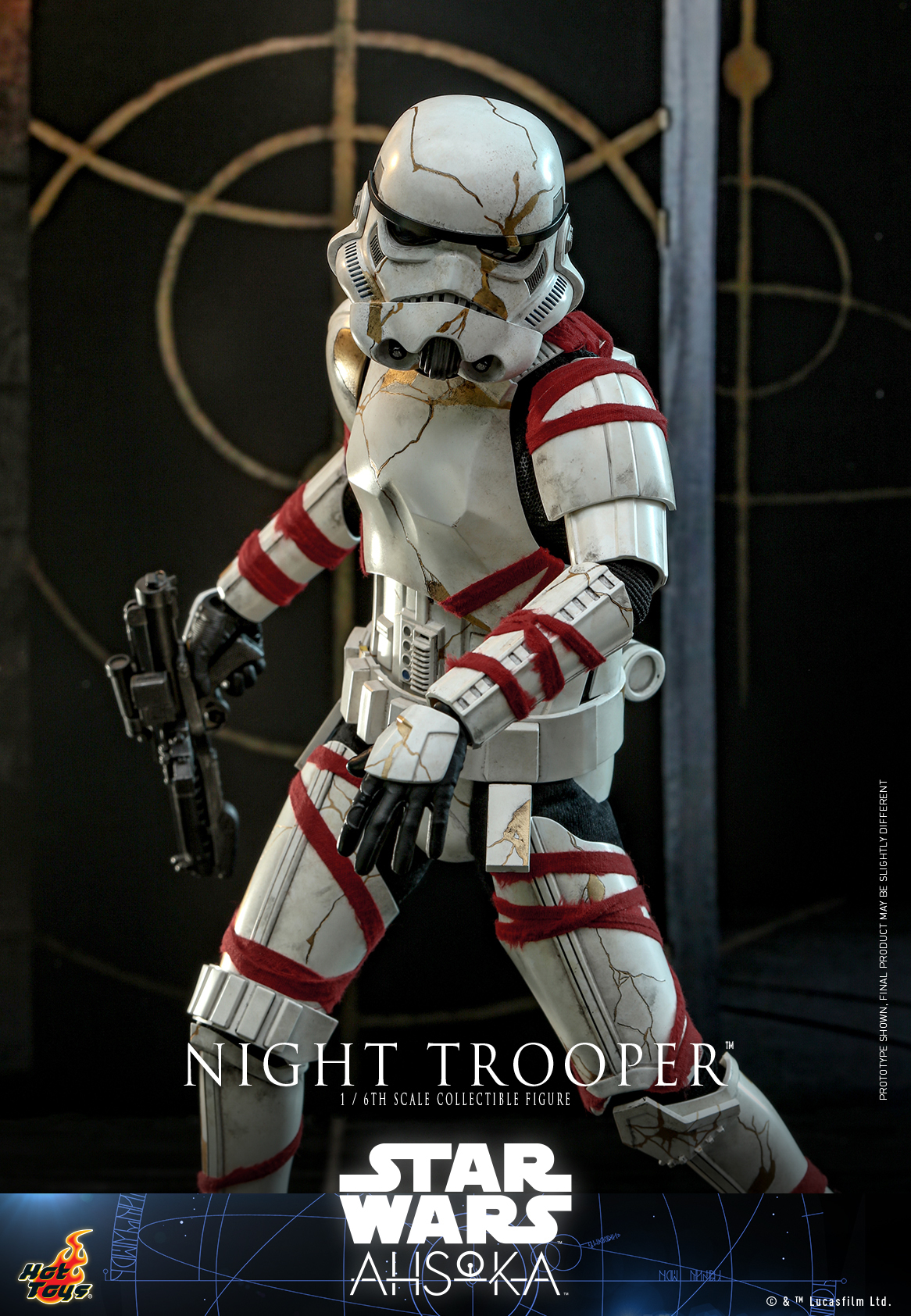 Hot Toys《亞蘇卡》暗夜風暴兵(Night Trooper)1/6 比例收藏級人偶 永不倒下的不死軍團襲來!