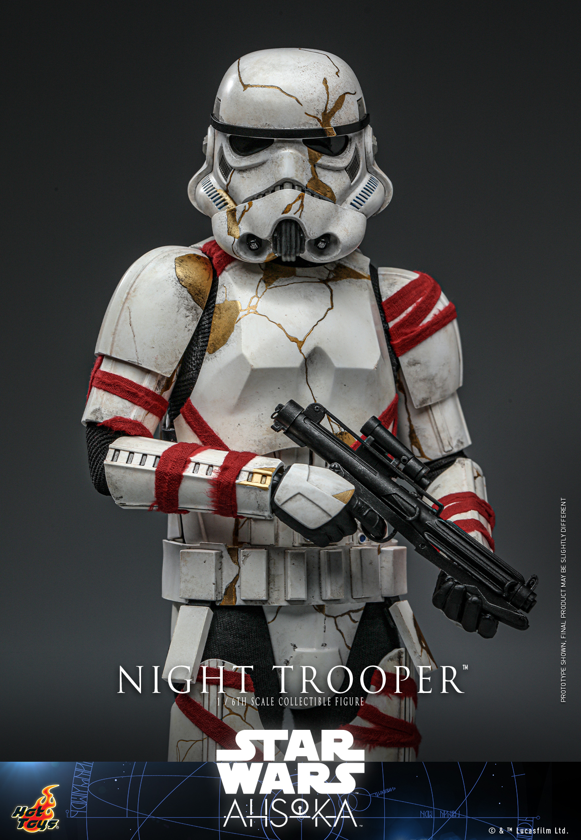 Hot Toys《亞蘇卡》暗夜風暴兵(Night Trooper)1/6 比例收藏級人偶 永不倒下的不死軍團襲來!