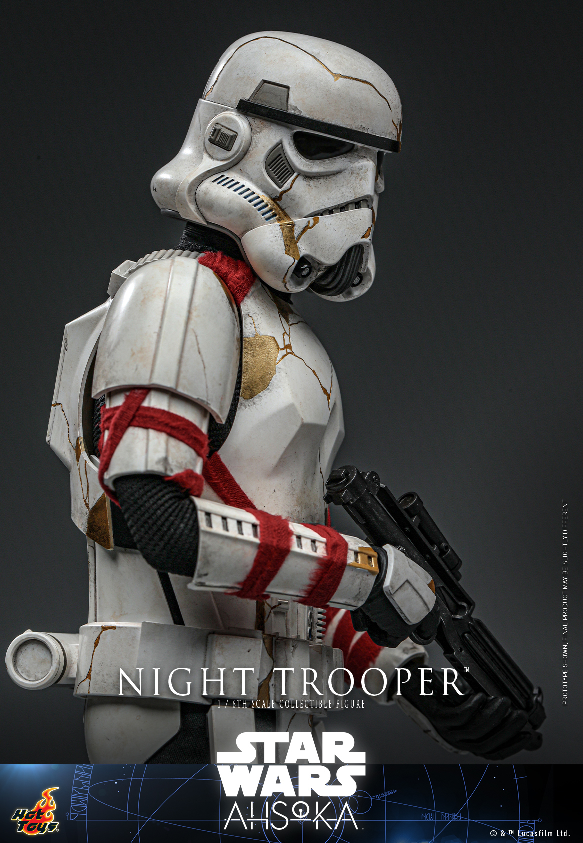 Hot Toys《亞蘇卡》暗夜風暴兵(Night Trooper)1/6 比例收藏級人偶 永不倒下的不死軍團襲來!