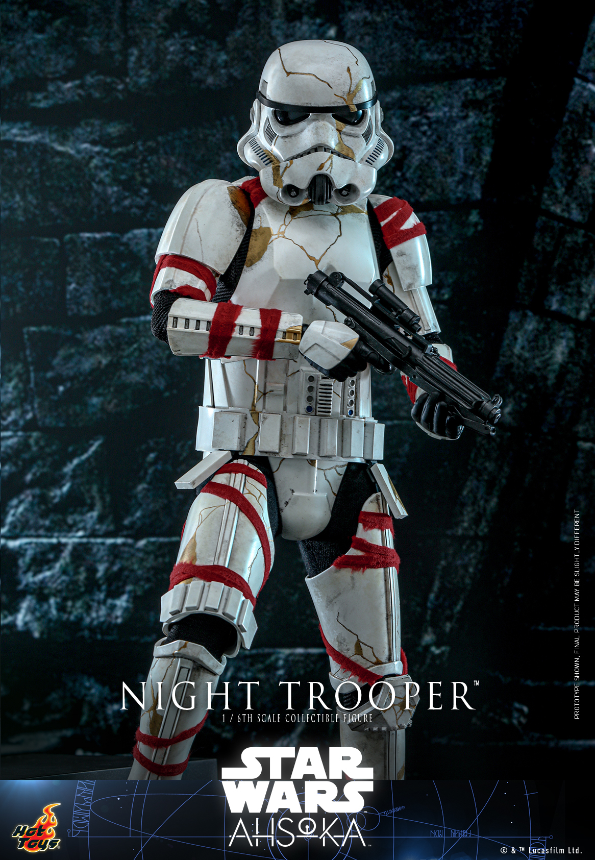 Hot Toys《亞蘇卡》暗夜風暴兵(Night Trooper)1/6 比例收藏級人偶 永不倒下的不死軍團襲來!
