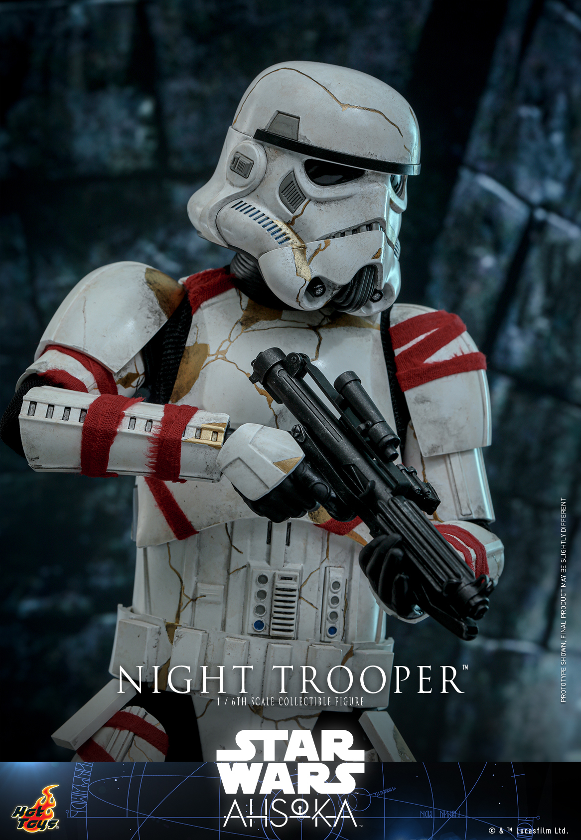 Hot Toys《亞蘇卡》暗夜風暴兵(Night Trooper)1/6 比例收藏級人偶 永不倒下的不死軍團襲來!