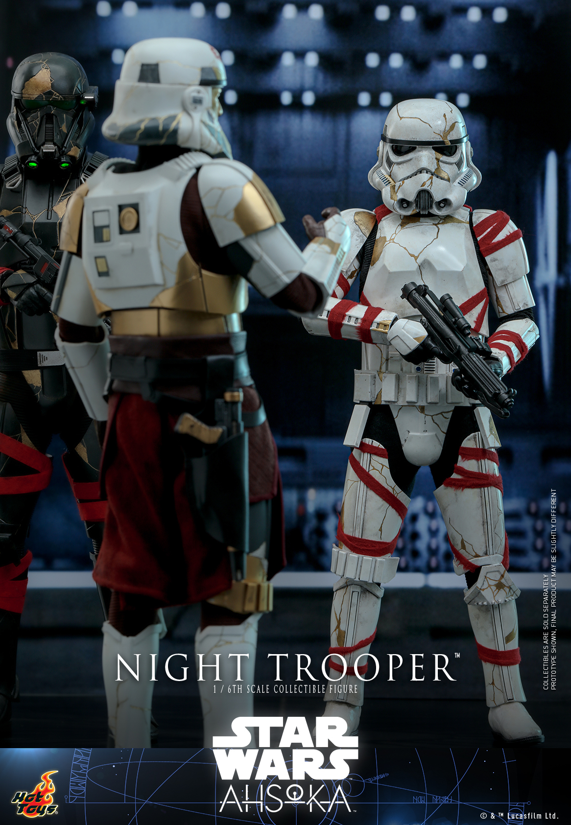 Hot Toys《亞蘇卡》暗夜風暴兵(Night Trooper)1/6 比例收藏級人偶 永不倒下的不死軍團襲來!