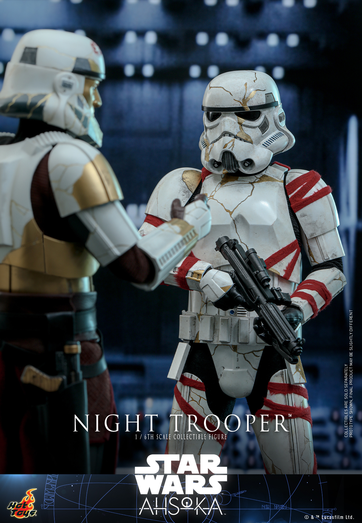 Hot Toys《亞蘇卡》暗夜風暴兵(Night Trooper)1/6 比例收藏級人偶 永不倒下的不死軍團襲來!