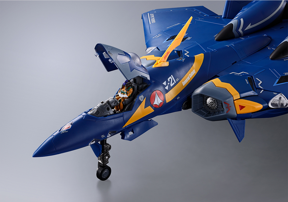 DX超合金『超時空要塞PLUS YF-21(卡爾德·哥文·波文機)』再現四肢脫離的超高機動戰鬥形態!