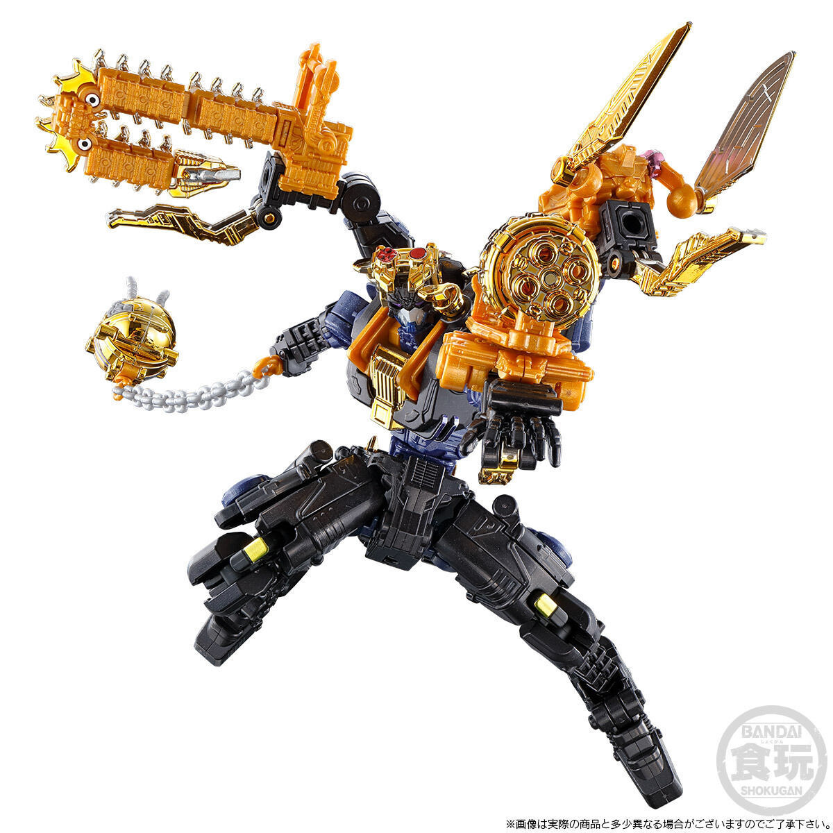 PB 限定 MINIPLA『深淵狼蛛 & 王者南洋大兜蟲 王者金屬配色ver. & 守護者武裝』追加豪華電鍍金零件!