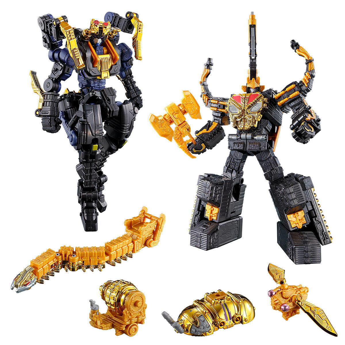 PB 限定 MINIPLA『深淵狼蛛 & 王者南洋大兜蟲 王者金屬配色ver. & 守護者武裝』追加豪華電鍍金零件!