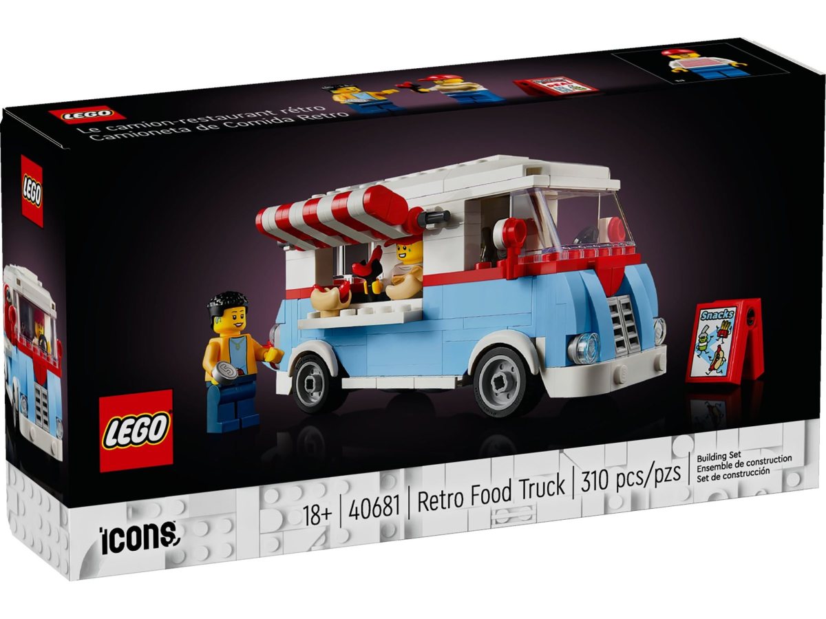 LEGO 40681 Icons 系列「復古餐車」滿額禮 情報公開！（Retro Food Truck）