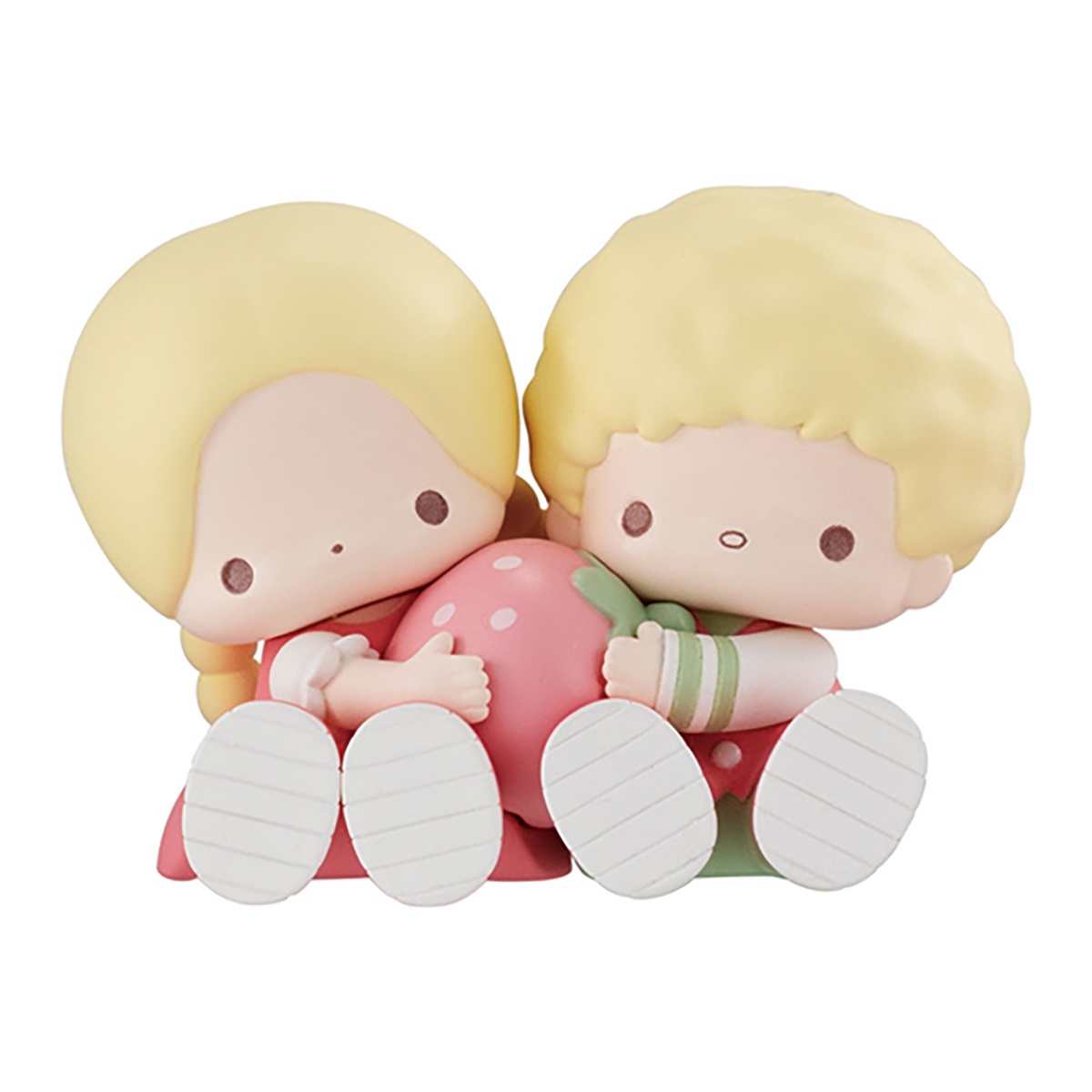 GASHAPON『三麗鷗明星 草莓好朋友Part.1』轉蛋★草莓造型轉蛋殼還可以組成展示架!