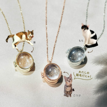 FELISSIMO 貓部趣味商品「貓毛墜飾項鍊」 網友大讚 : 貓奴大欣喜一定要有一個！