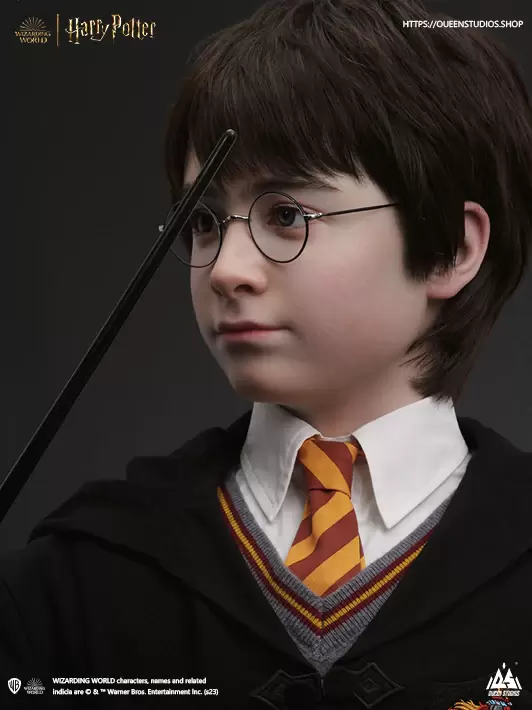 Queen studios『哈利波特 1/1比例胸像』超擬真還原《神秘的魔法石》時期的丹尼爾·雷德克里夫
