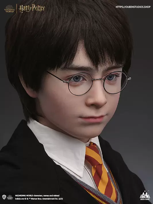 Queen studios『哈利波特 1/1比例胸像』超擬真還原《神秘的魔法石》時期的丹尼爾·雷德克里夫