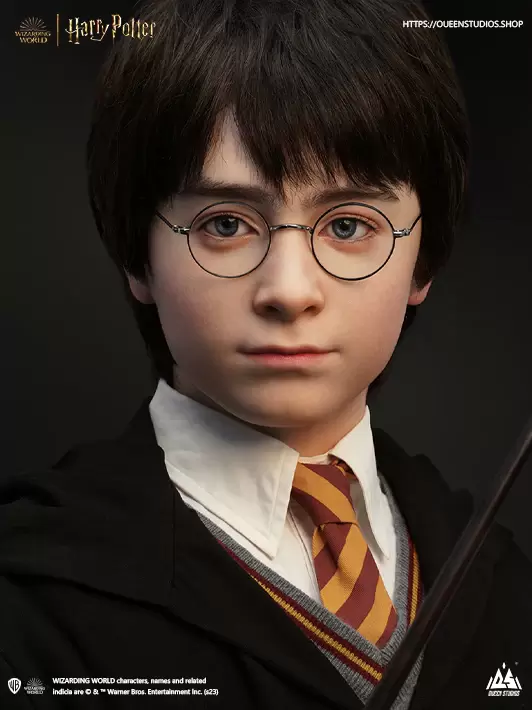 Queen studios『哈利波特 1/1比例胸像』超擬真還原《神秘的魔法石》時期的丹尼爾·雷德克里夫