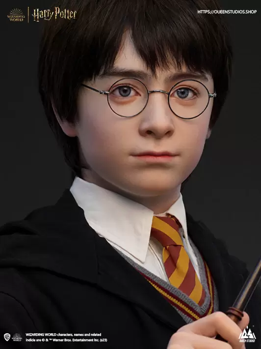 Queen studios『哈利波特 1/1比例胸像』超擬真還原《神秘的魔法石》時期的丹尼爾·雷德克里夫