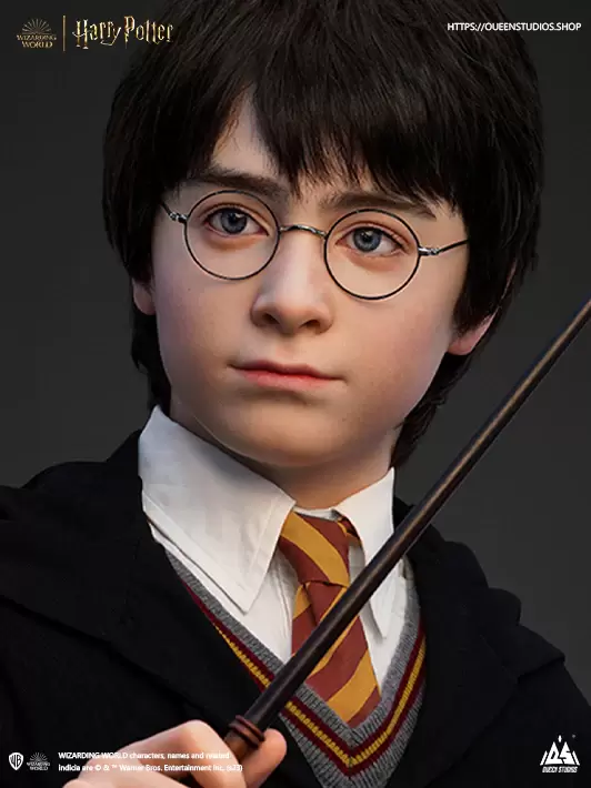 Queen studios『哈利波特 1/1比例胸像』超擬真還原《神秘的魔法石》時期的丹尼爾·雷德克里夫