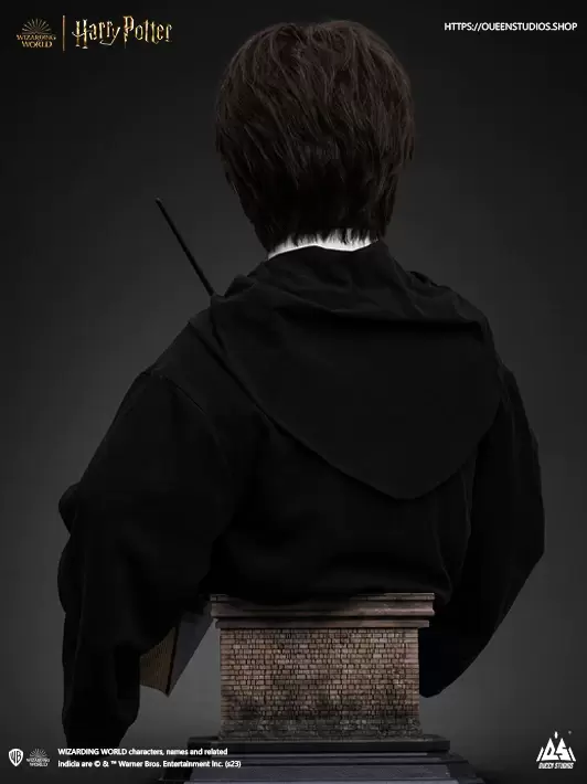 Queen studios『哈利波特 1/1比例胸像』超擬真還原《神秘的魔法石》時期的丹尼爾·雷德克里夫